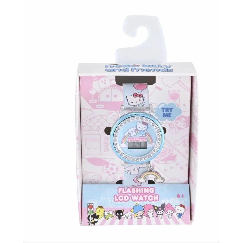 Hello Kitty and friends Flashing LCD Watch NIB